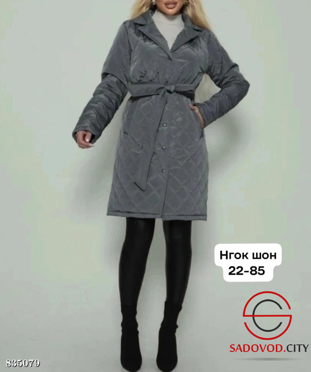 Куртка женская с поясом - Bruno фото 3