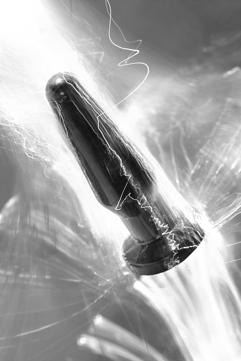 Анальная втулка TOYFA POPO Pleasure Gemini , TPE, черная, 12,4 см