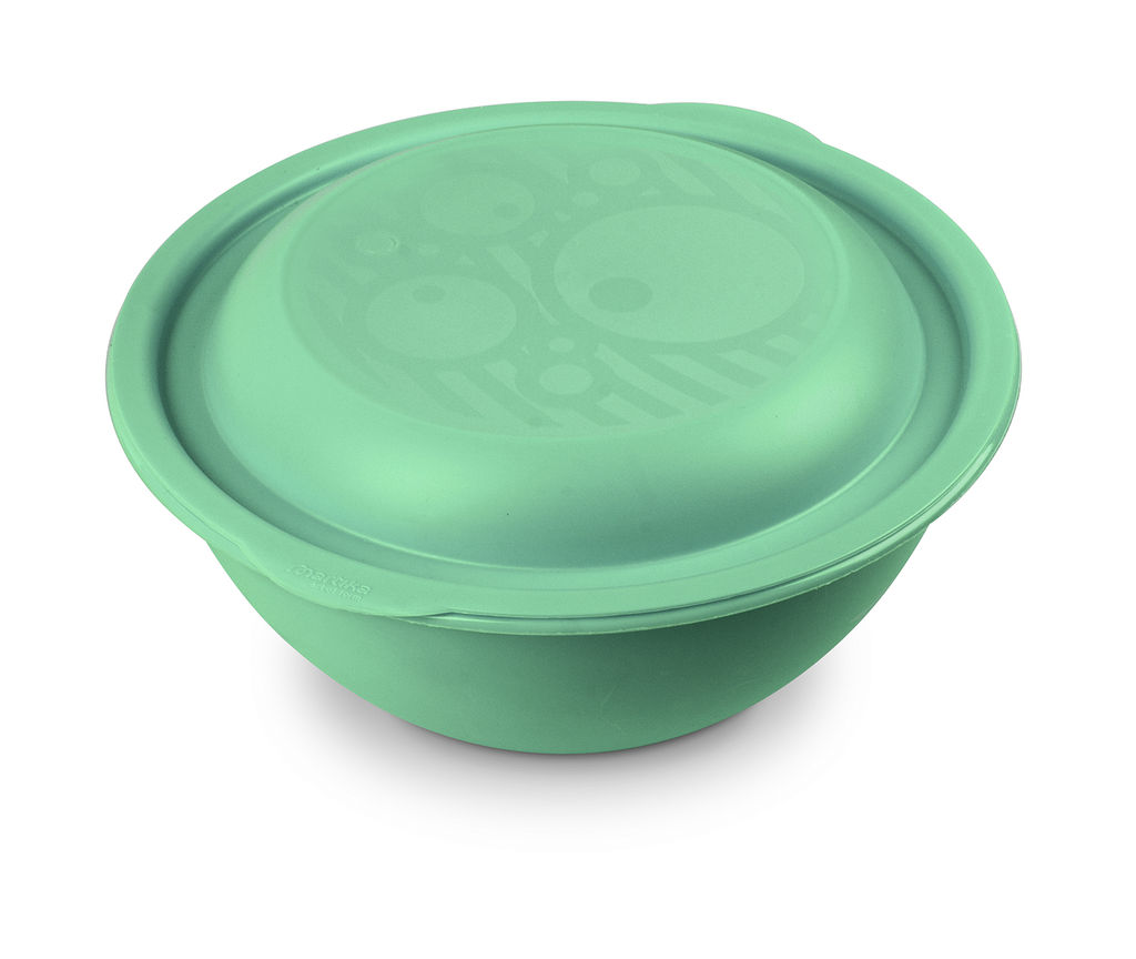 Цена за 2 шт. Миска салатница 3л с крышкой мятная С46МЯТН