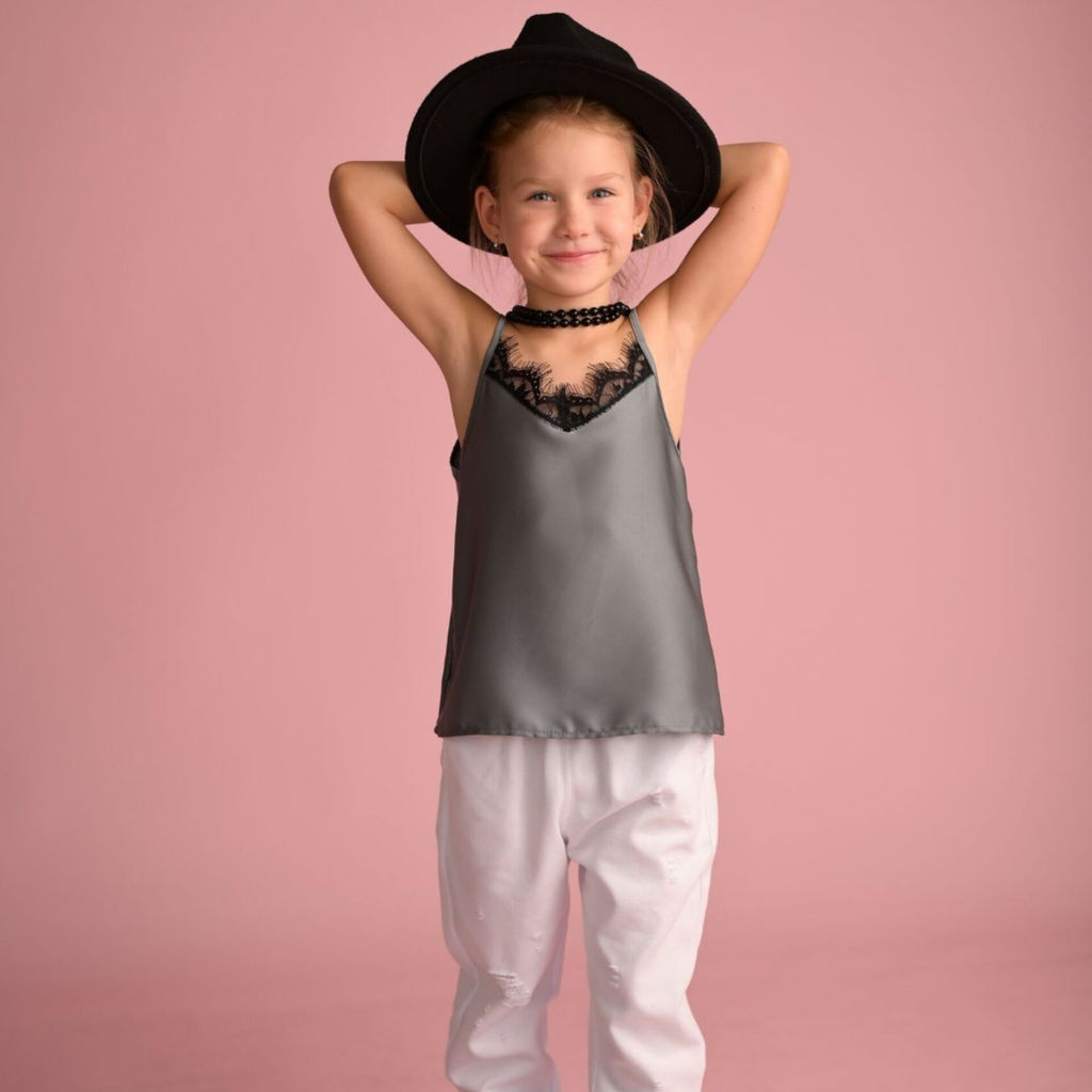 Блуза на бретелях Роскошь - Baroshakids фото 4