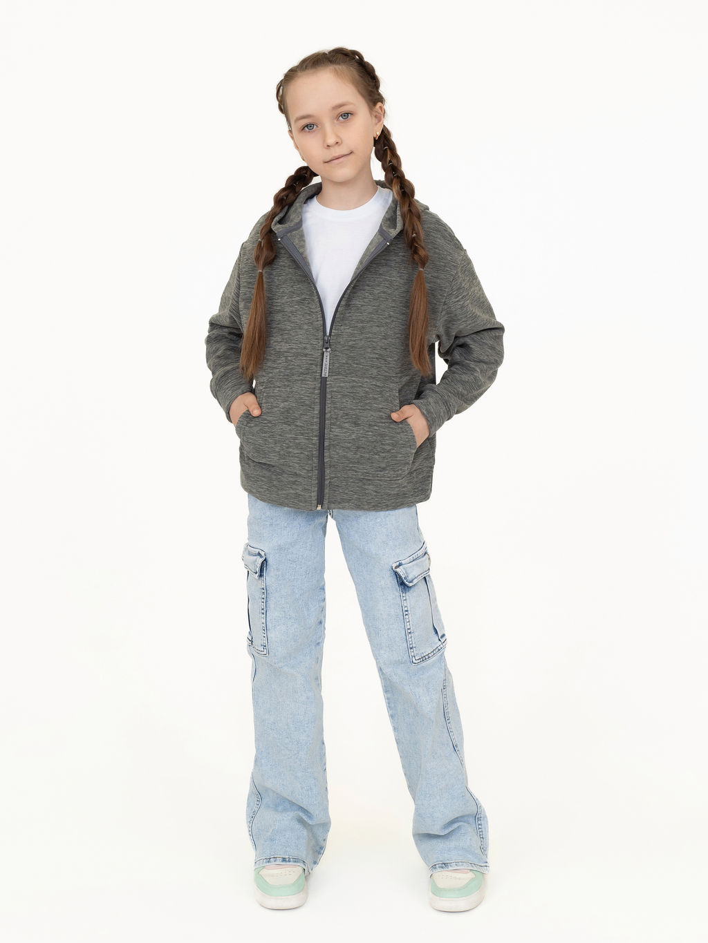 Кофта детская флисовая на замке