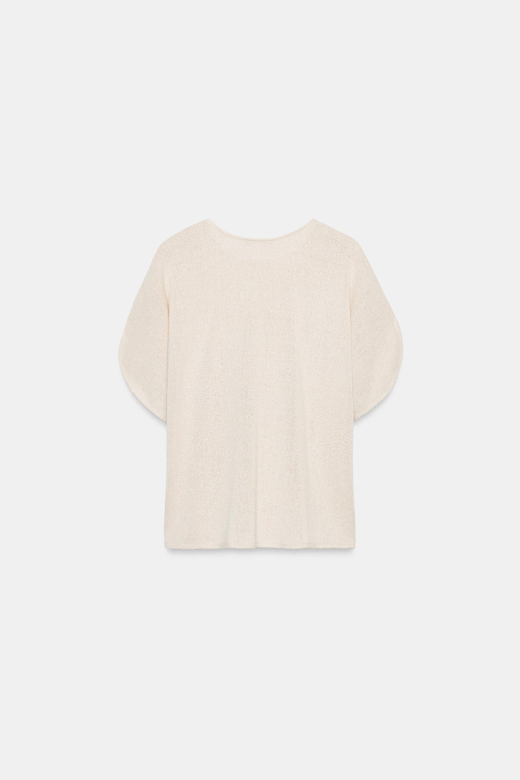 TOP R?STICO MANGA CAPA / Beige claro - Zara фото 7