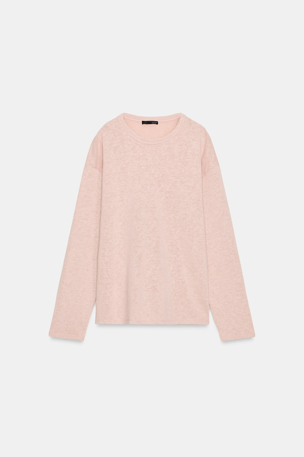 CAMISETA R?STICA MANGA LARGA / Rosa palo - Zara фото 6