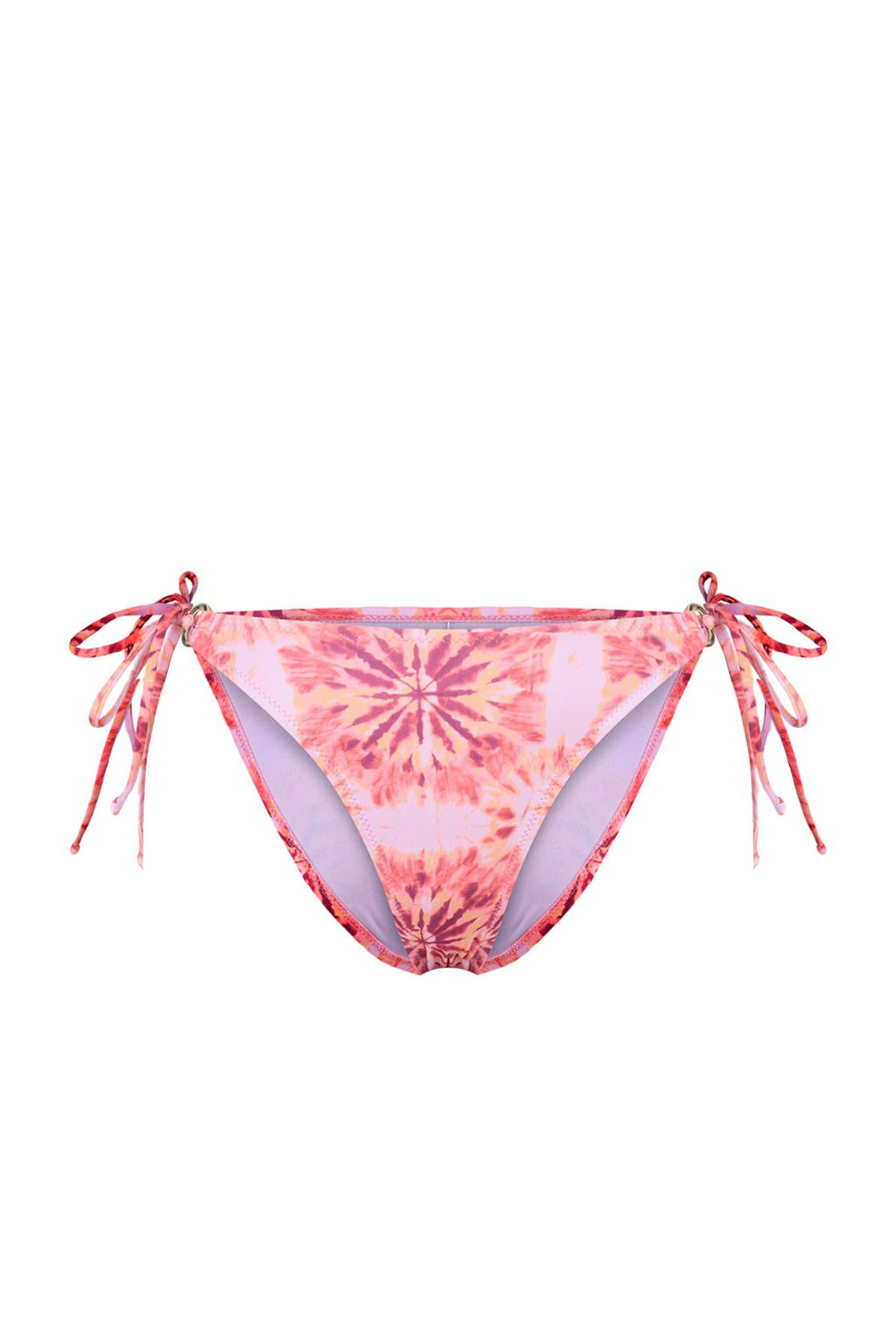 Cicek Desenli Baglamal? Yuksek Bel Hipster Bikini Alt? TBESS24BA00133