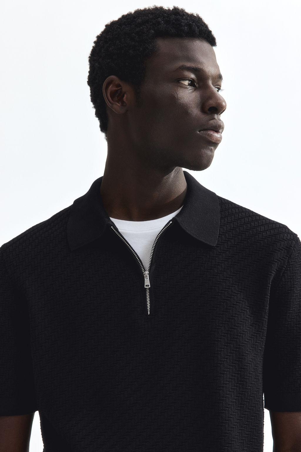Polo texturizado Slim Fit - H&m фото 6