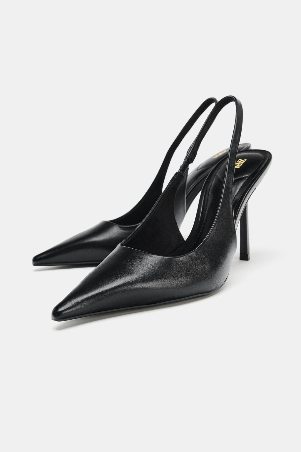 HIGH-HEEL SLINGBACK SHOES - Zara фото 8