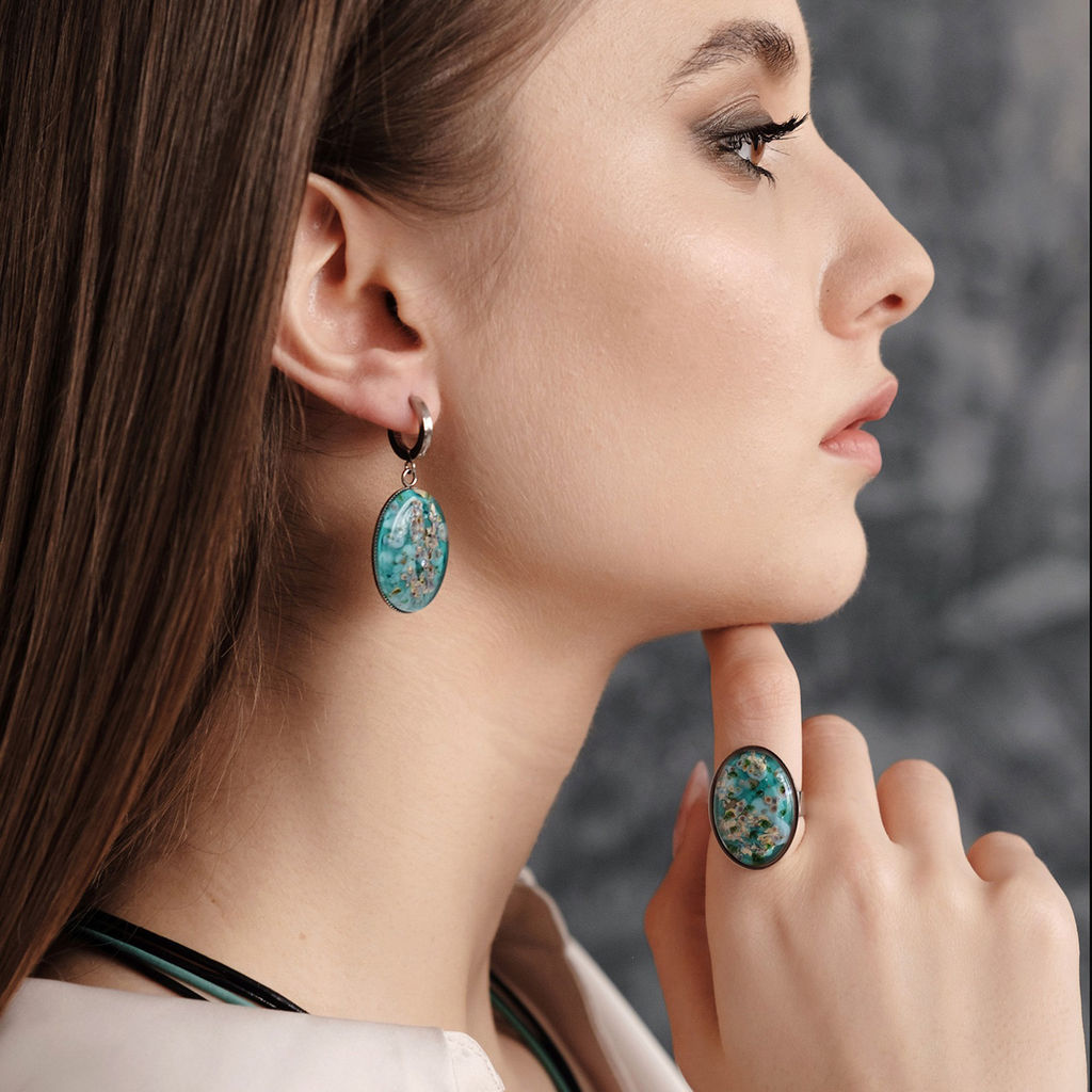 Серьги из муранского стекла - Vloes фото 4