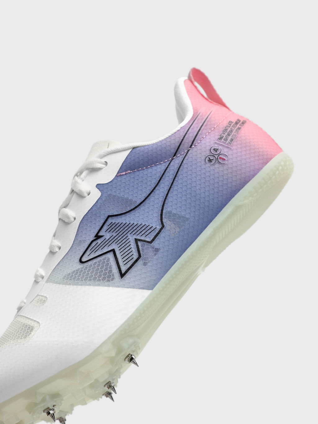Легкоатлетические шиповки KELME Mens/Womens Sneakers (White/Dark Purple)