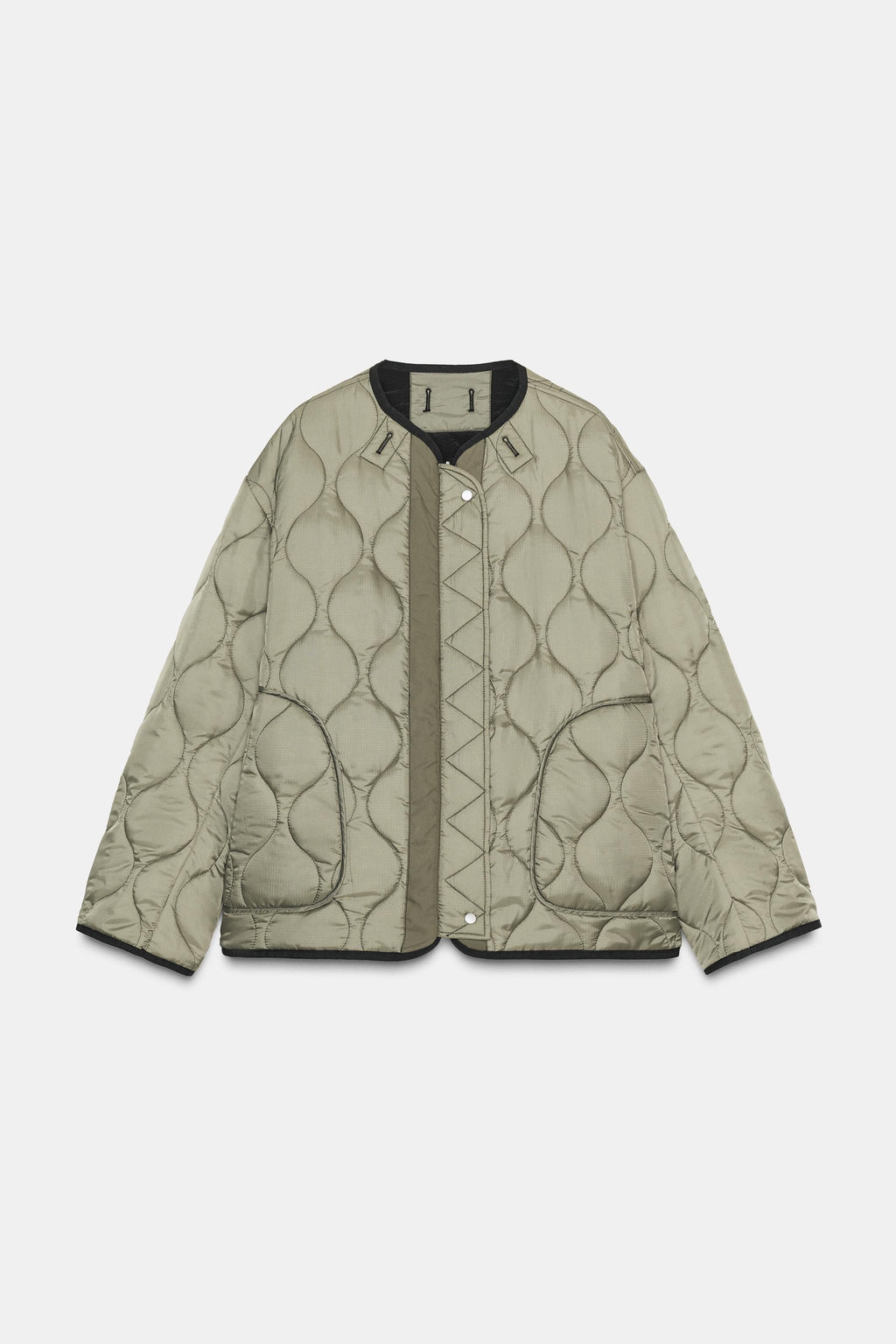ZW COLLECTION REVERSIBLE QUILTED JACKET - Zara фото 11
