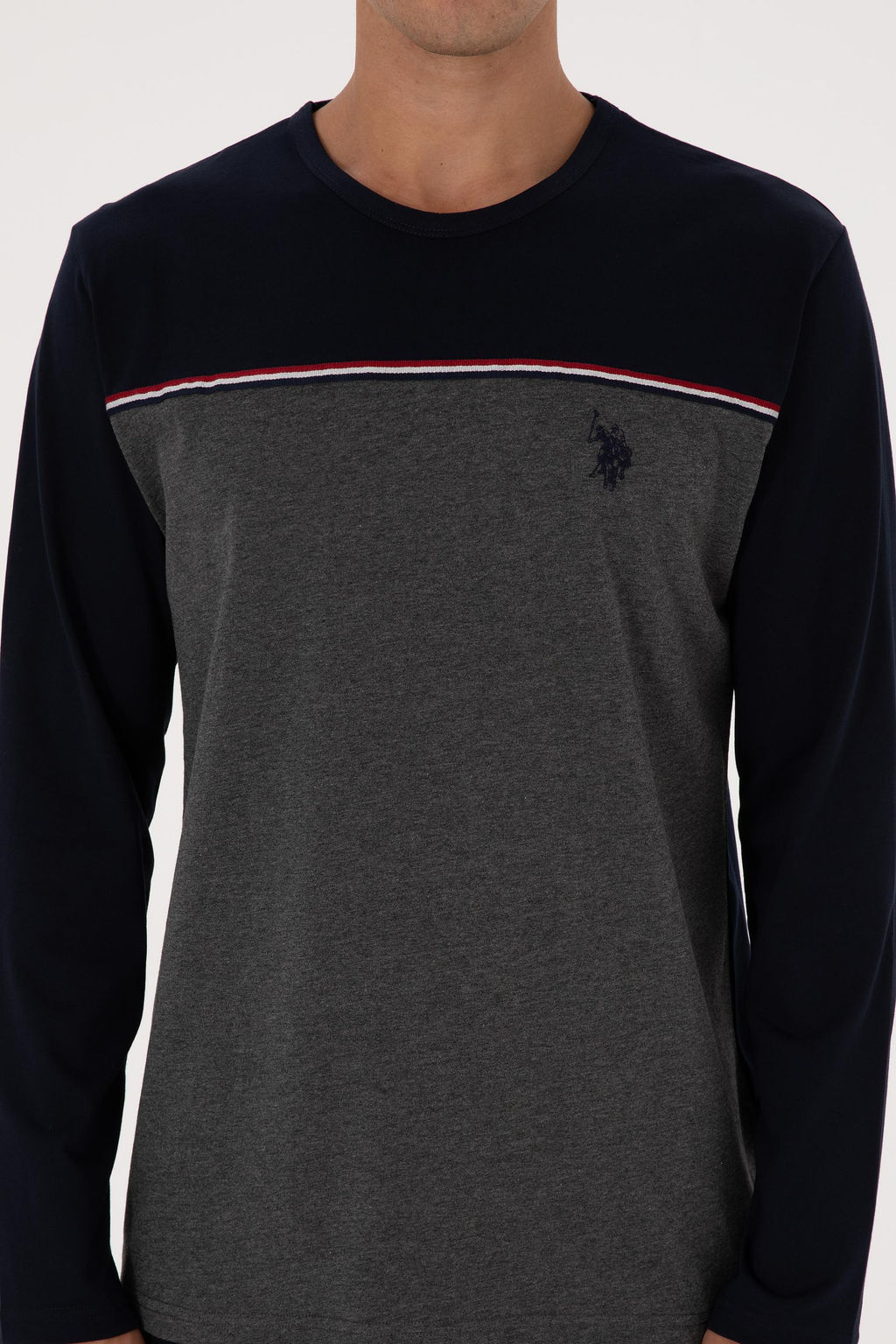 Erkek Lacivert Pijama Tak_m_ Sepette S_rpriz _ndirim - U.s. polo assn фото 6