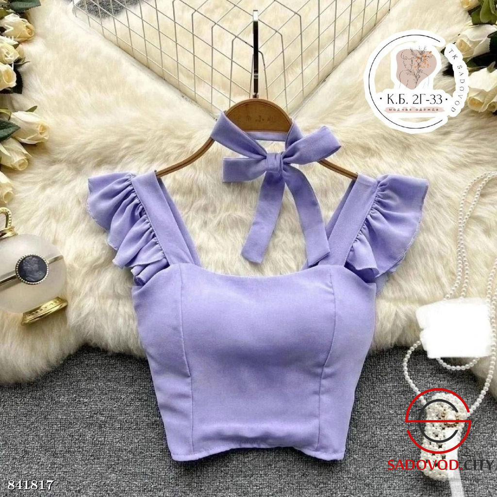 Топ женский укороченный летний