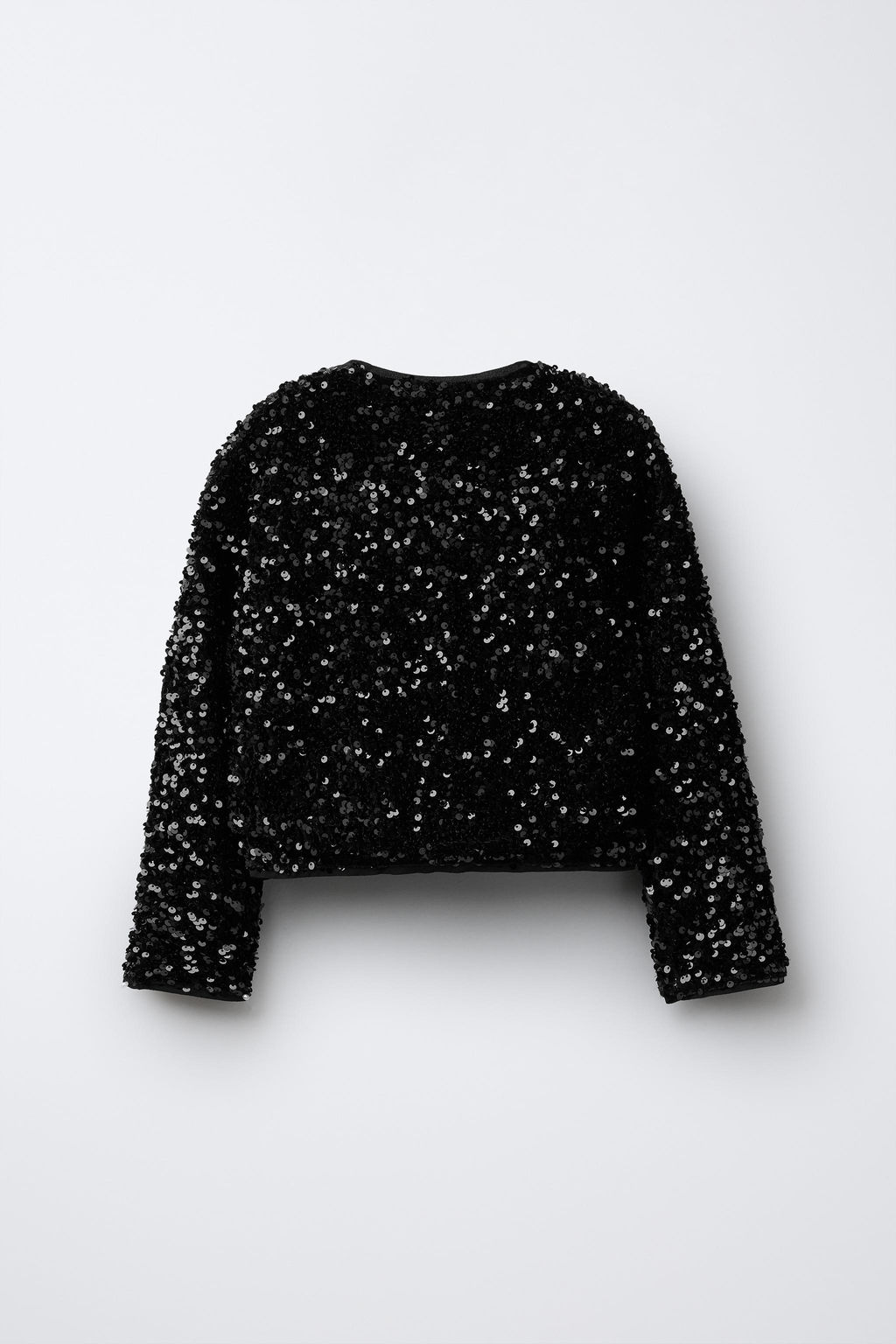 SEQUINNED BOLERO WITH BOW - Zara фото 2