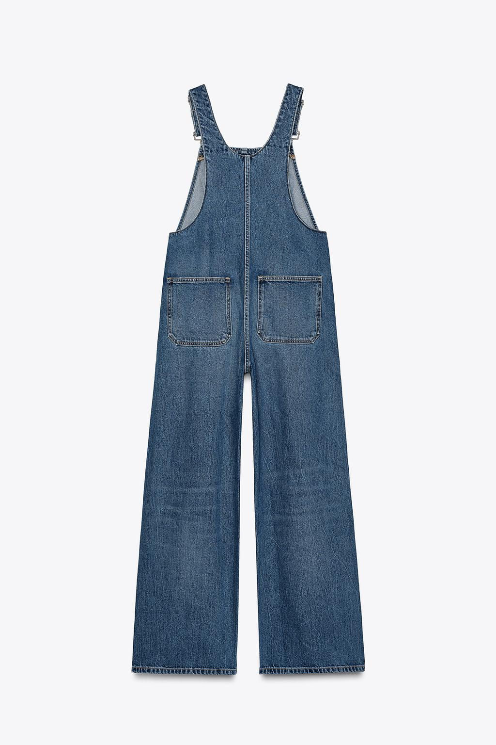 DENIM TRF JUMPSUIT - Zara фото 6