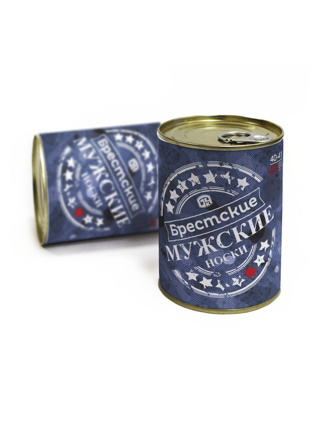 Цена за 2 пары. Носки мужские Брестские НОСКИ МУЖСКИЕ В БАНКЕ CLASSIC 2122В