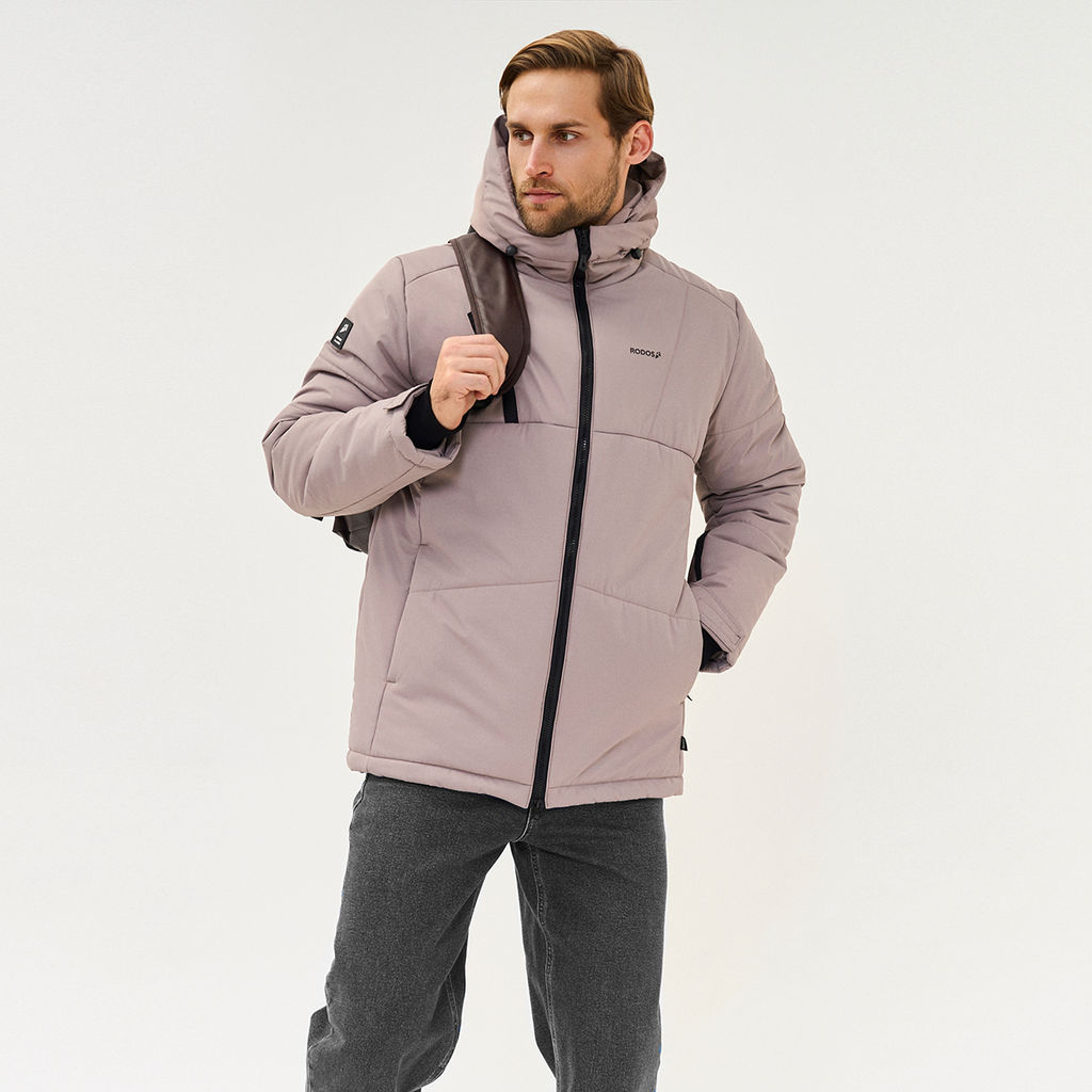 RODOS Куртка зимняя мужская М-303 Бежевый  фото 3