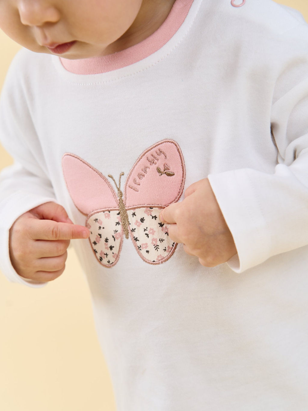 Лонгслив Бабочка с принтом 0+ - Bungly фото 4