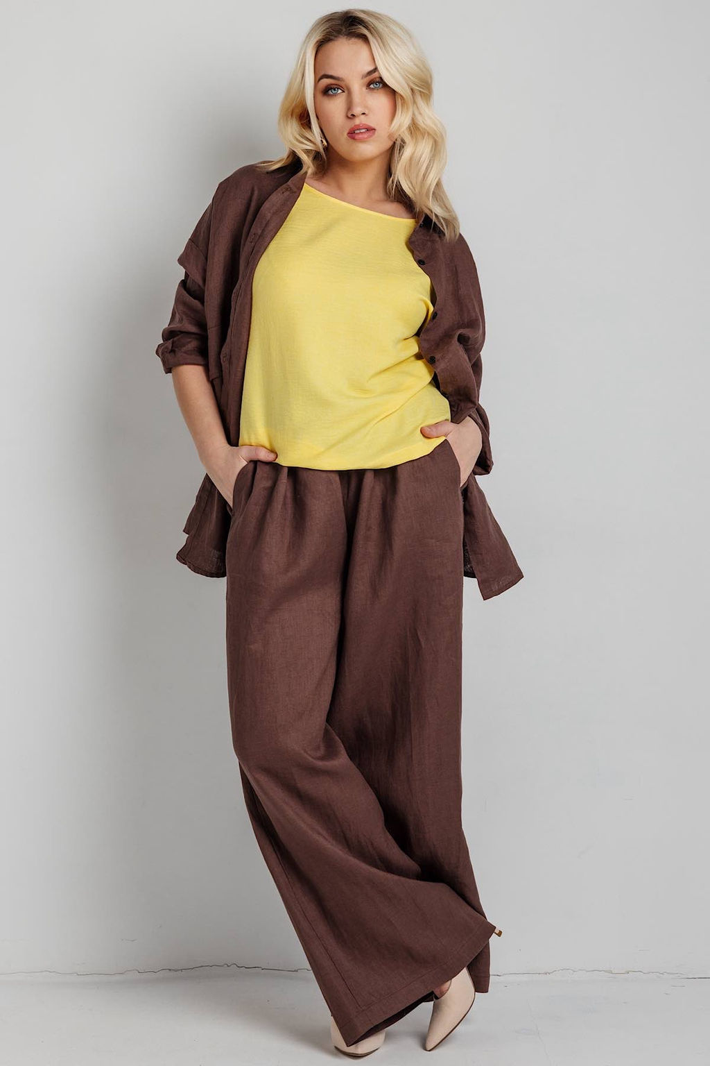 Брюки женские Б95098/01/Коричневый