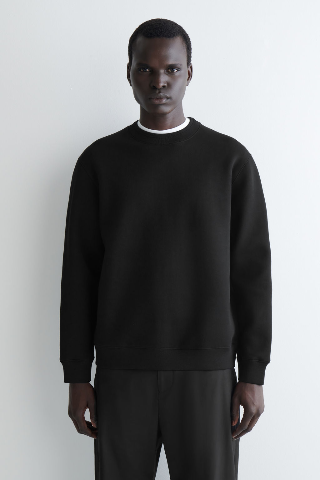 SUDADERA DE EFECTO NEOPRENO CORTE RELAJADO - H&m фото 2