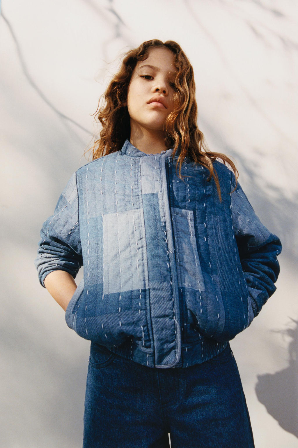 PATCHWORK BOMBER JACKET - Zara фото 9