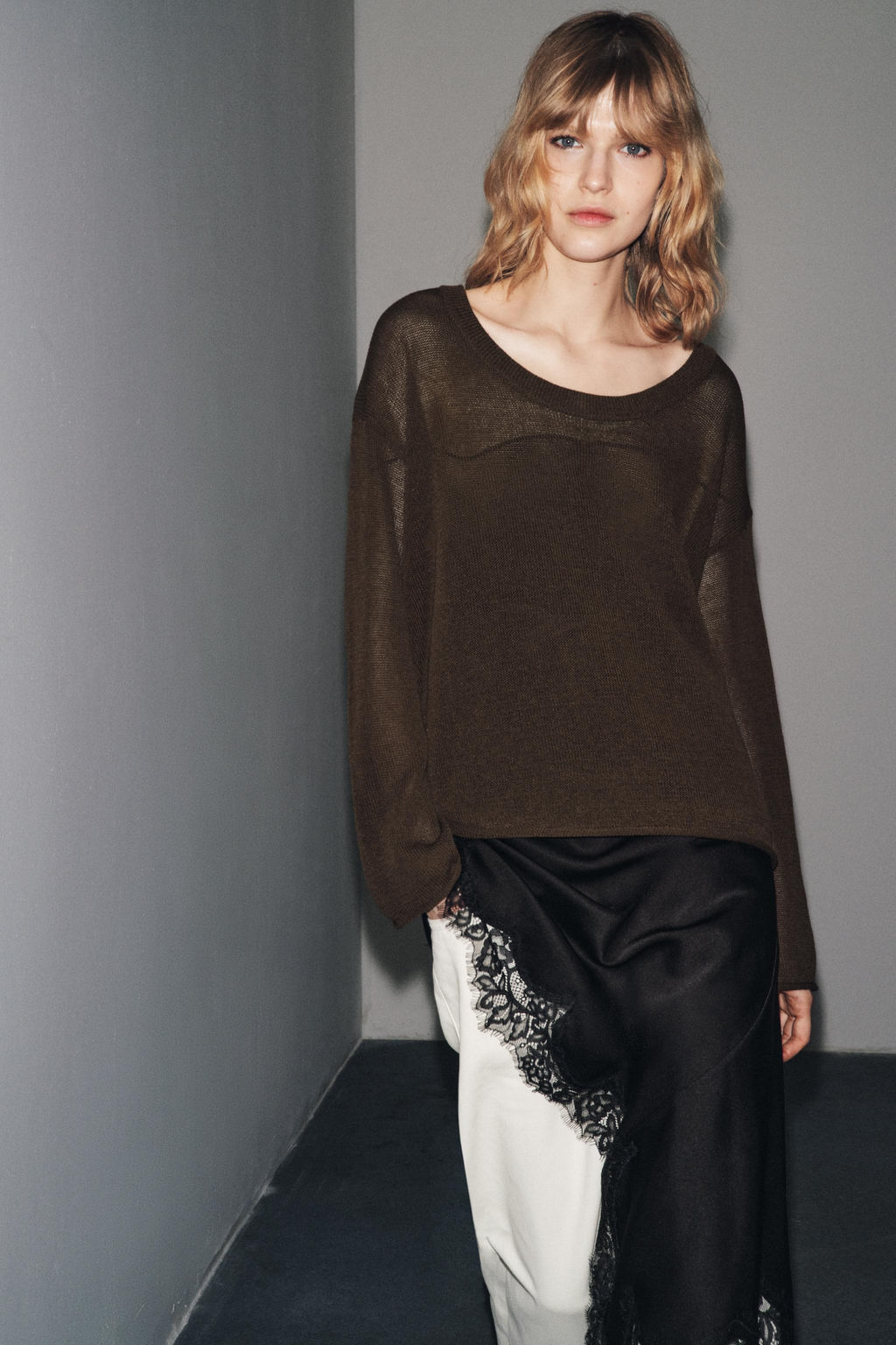 RUSTIC KNIT SWEATER - Zara фото 9