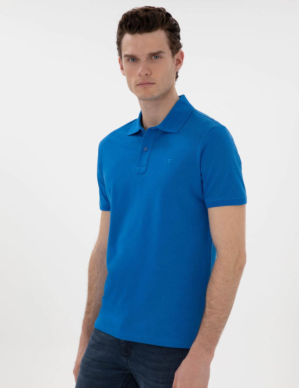 Saks Slim Fit K_vr_lmaz Polo Yaka Basic Ti__rt - Pierre cardin фото 10
