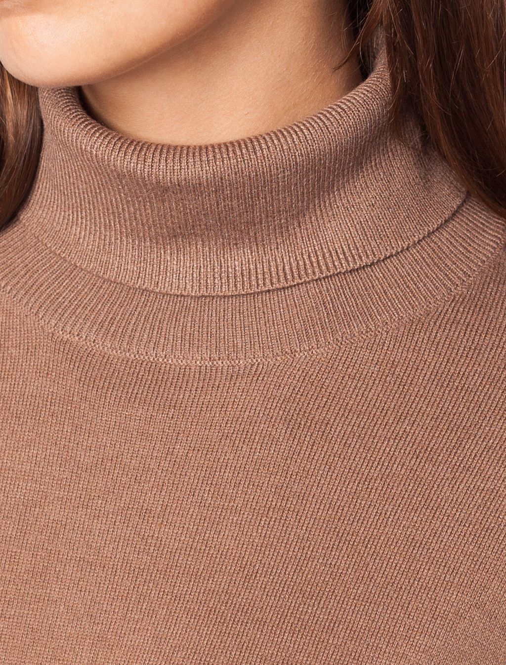 VILATTE / Длинный свитер тонкой вязки с мягкой шерстью мериноса  фото 3