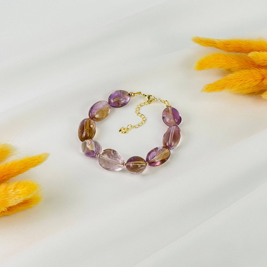 Браслет из Аметрина 17,5 см +