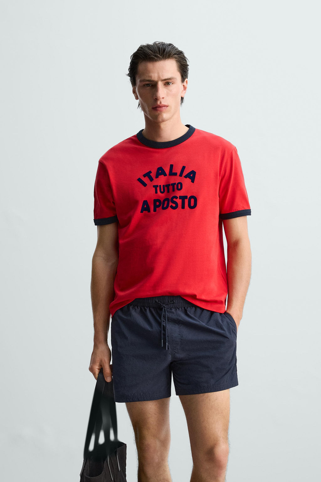 BASIC MID-LENGTH SWIMMING TRUNKS - Zara фото 5