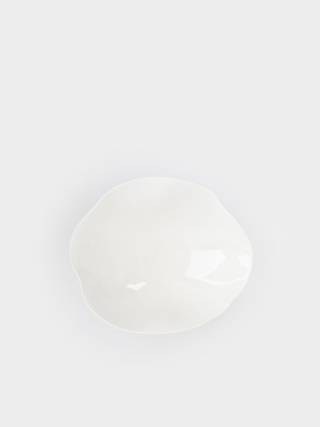 Салатник, 22х18х7 см, 500 мл, фарфор P, белый, Волнистый край, White ocean - Anna lafarg фото 6