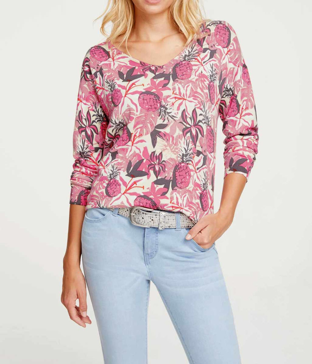 Пуловер, розовый - Linea tesini фото 5