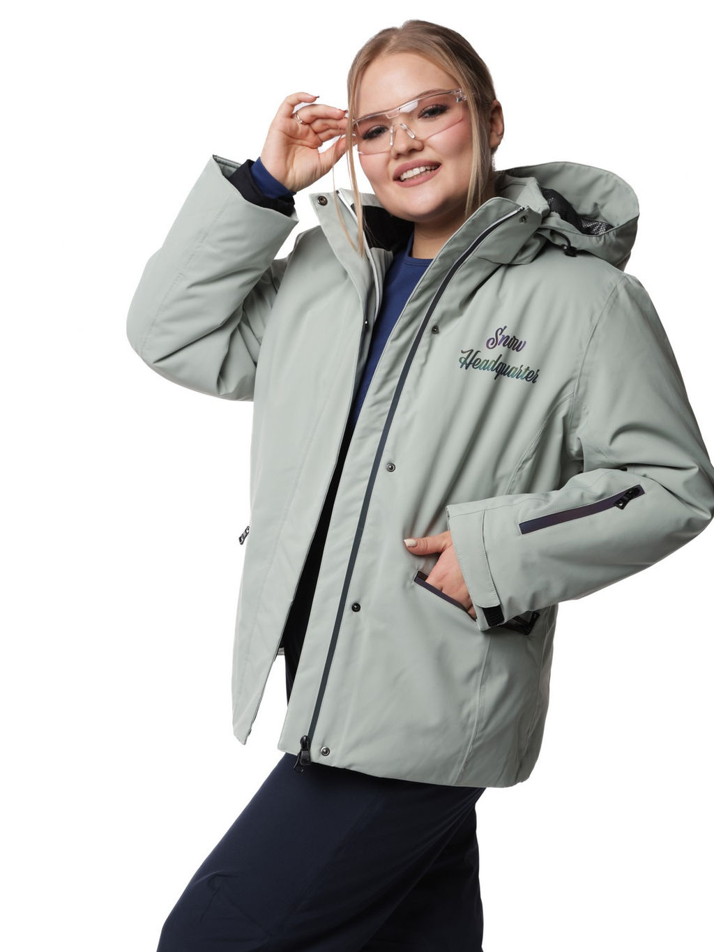 Костюм VKB-0218 Сиреневый - Snow headquarter фото 26