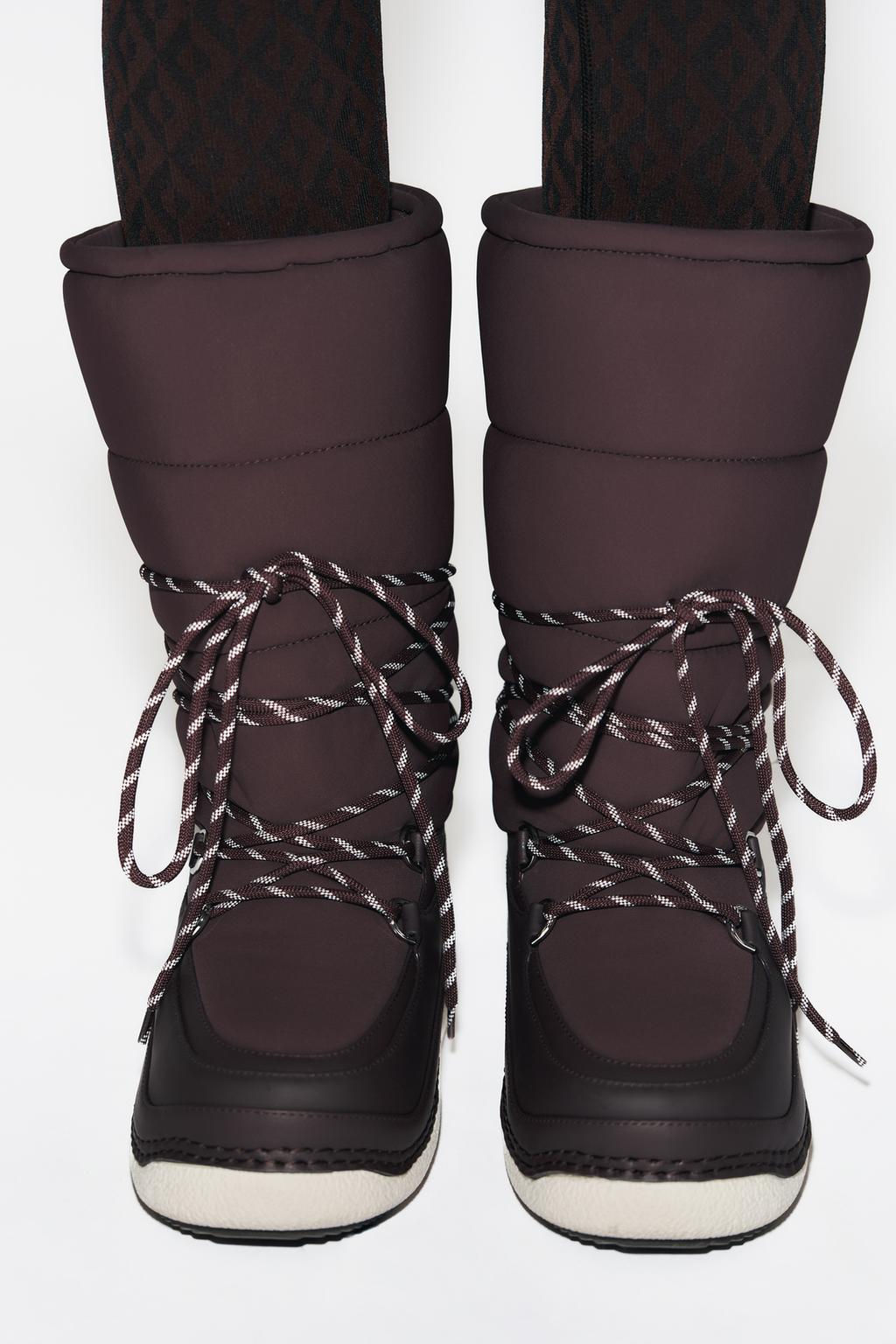 SKI COLLECTION LACE-UP ANKLE BOOTS, CHARACTERISTICS