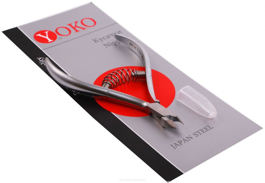 YOKO Кусачки маникюрные для кутикулы / Professional Quality SK 029, спиральная пружина, ручная заточка, 6 мм