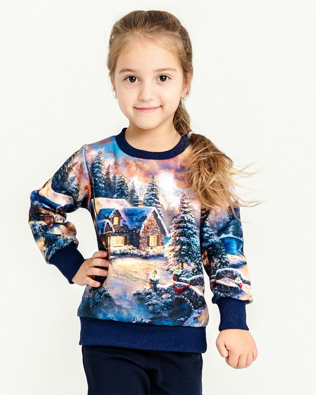 Дизайнерский детский свитшот SAHAR art lab