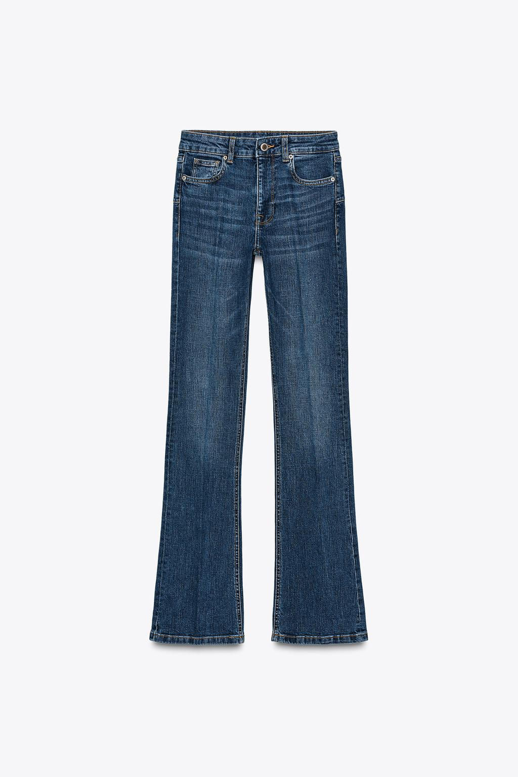 ZW COLLECTION BOOTCUT FULL LENGTH MID-WAIST JEANS - Zara фото 26