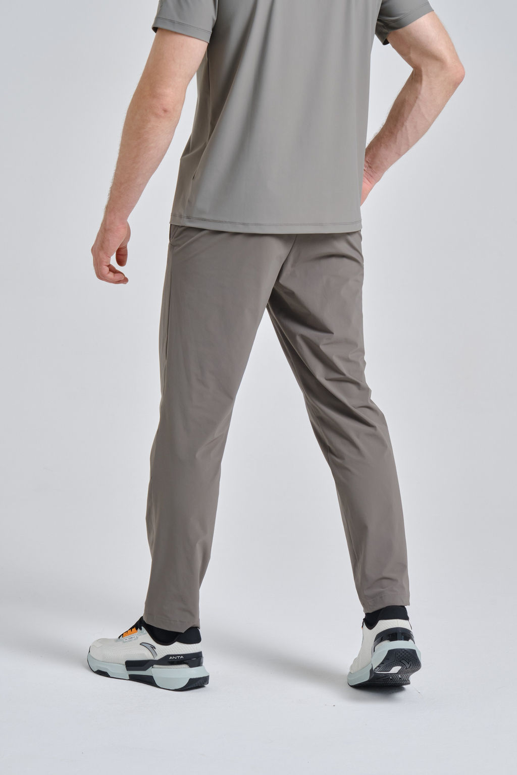 Брюки текстильные Серый - Anta фото 4