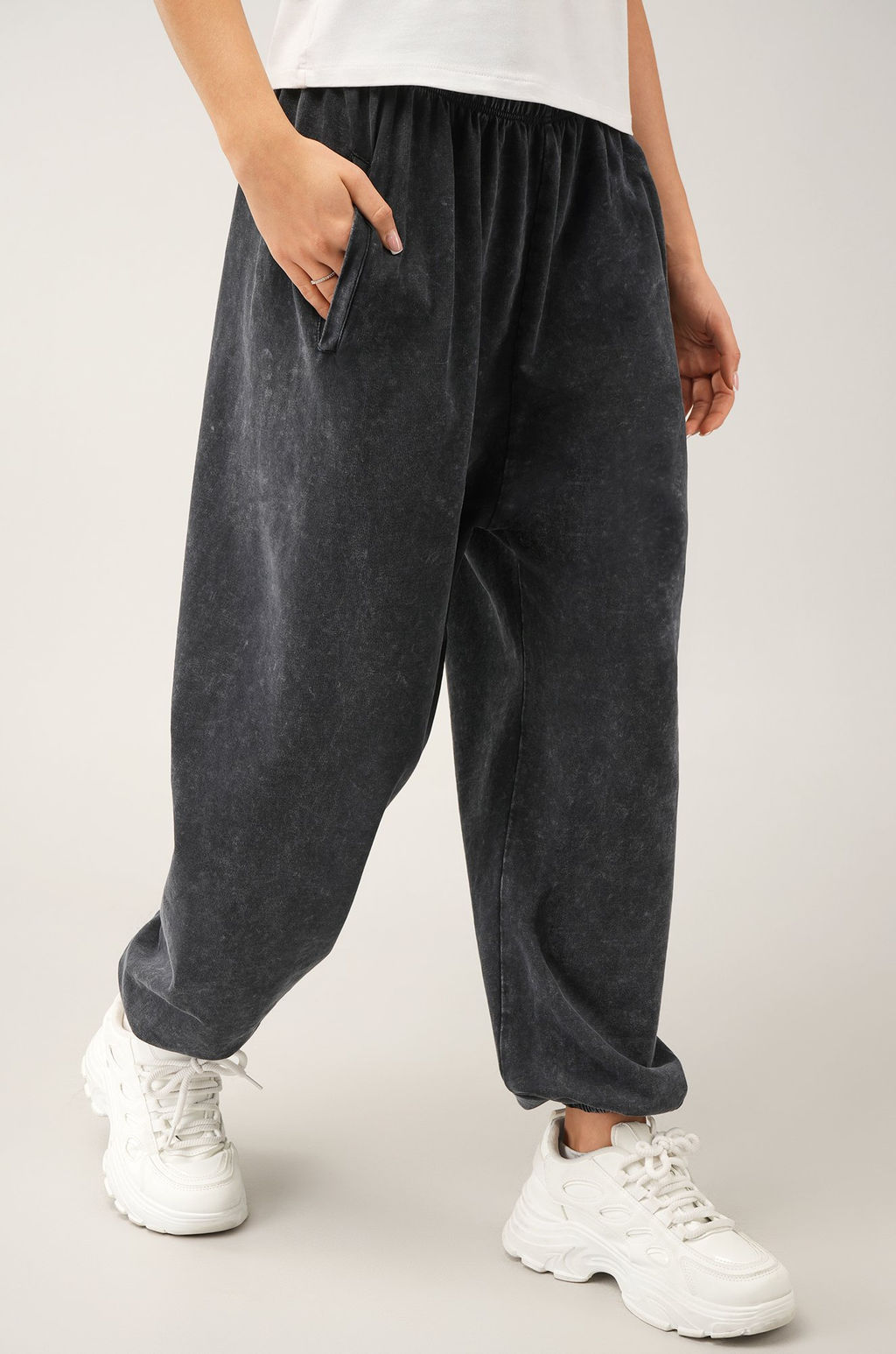 Женские брюки из футера двухнитки Happyfox