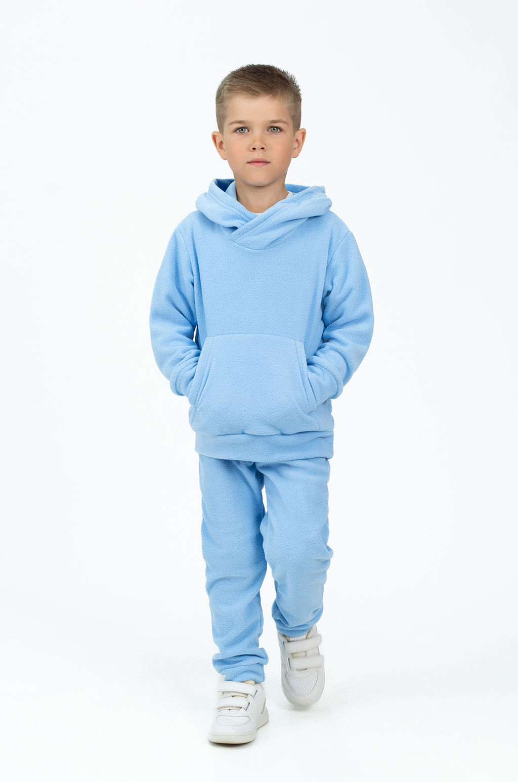 Костюм детский флисовый голубой