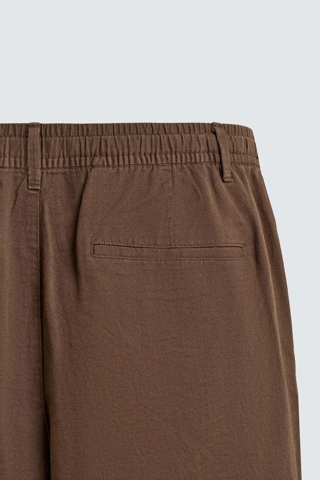 BERMUDA RELAXED FIT ALGOD?N - LINO / Beige claro - Zara фото 11