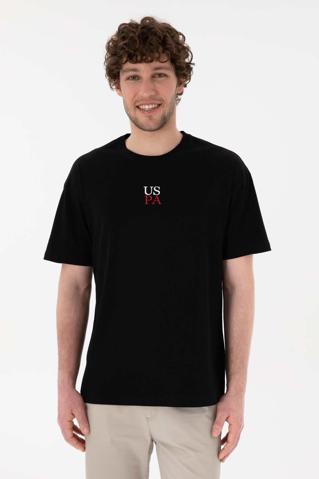 Erkek Comfort Fit Bisiklet Yaka Siyah Ti__rt Sepette S_rpriz _ndirim - U.s. polo assn фото 2