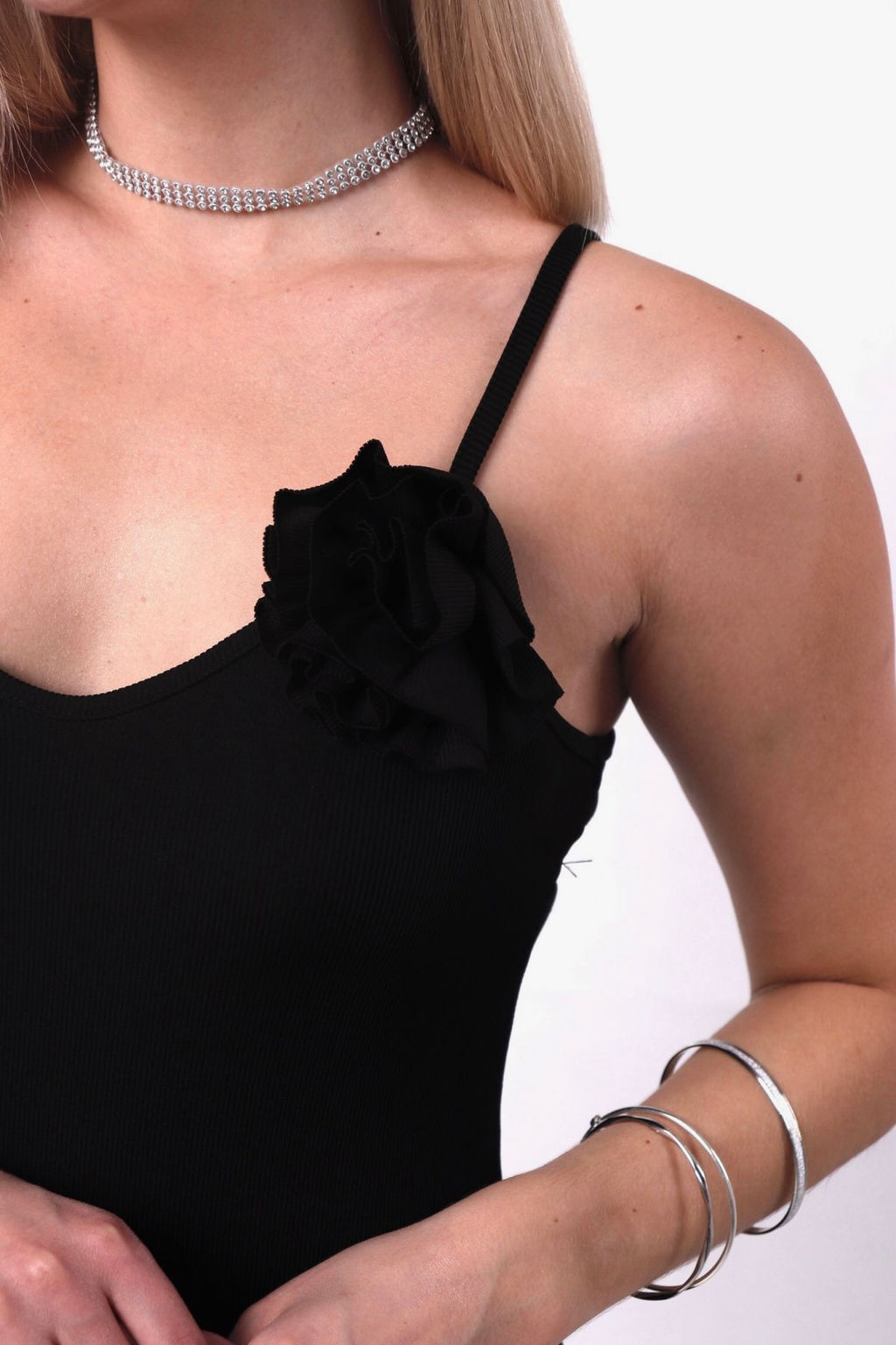 11291 Платье вечернее чёрное - Martichelli фото 4