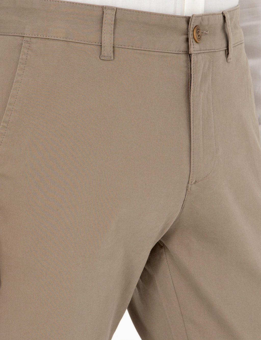 Норковые брюки узкого кроя из парусины - Cacharel фото 5