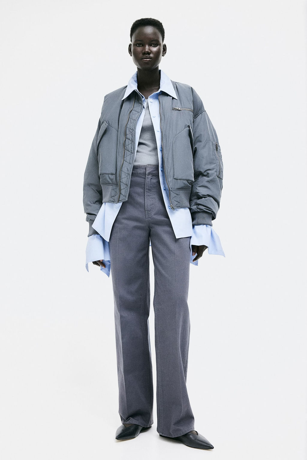 Pantalon recto de sarga - H&m фото 2