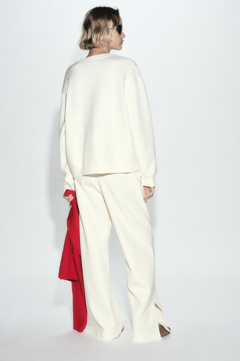 INTERLOCK SWEATSHIRT - Zara фото 26