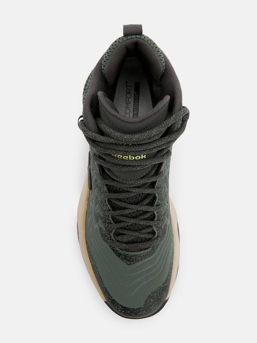 Мужские высокие кроссовки REEBOK KITARI DMX Артикул 4495784, темно-зеленый