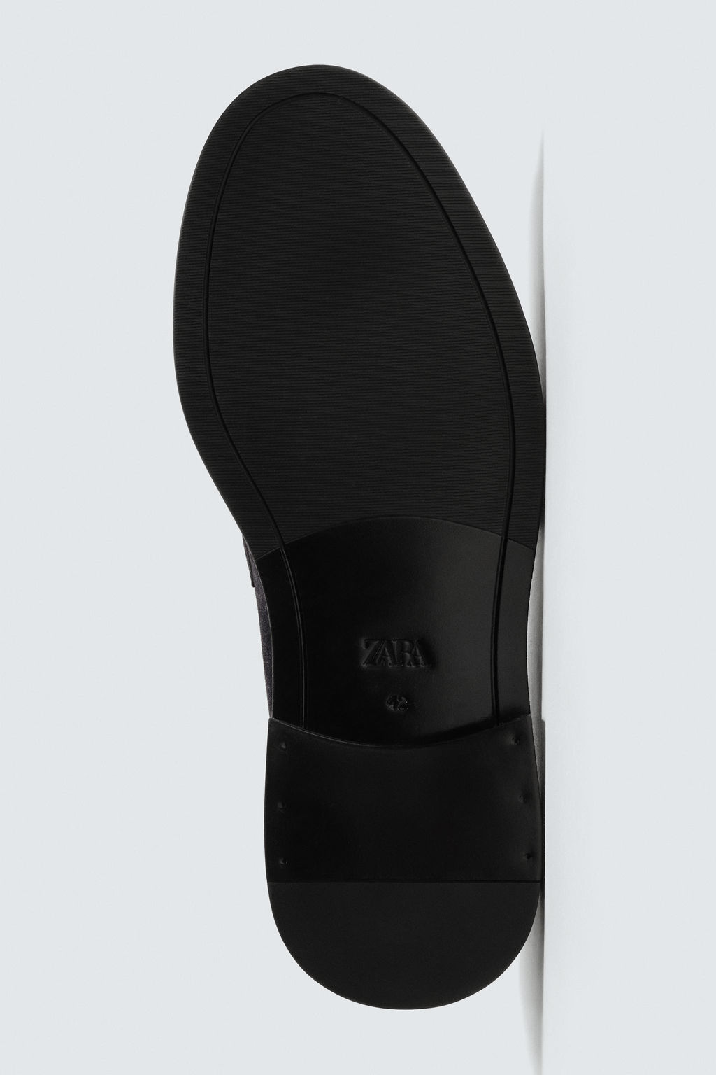 LEATHER PENNY LOAFERS - Zara фото 7