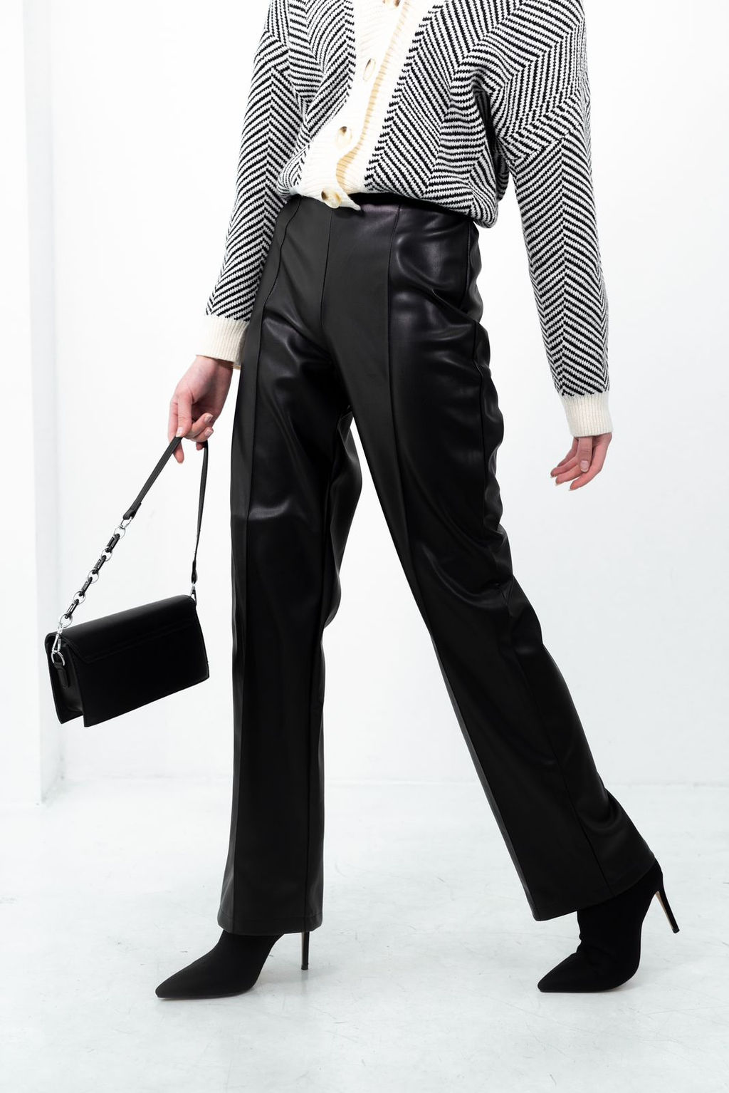 Брюки Тай (черный) - Nadi bordo фото 3