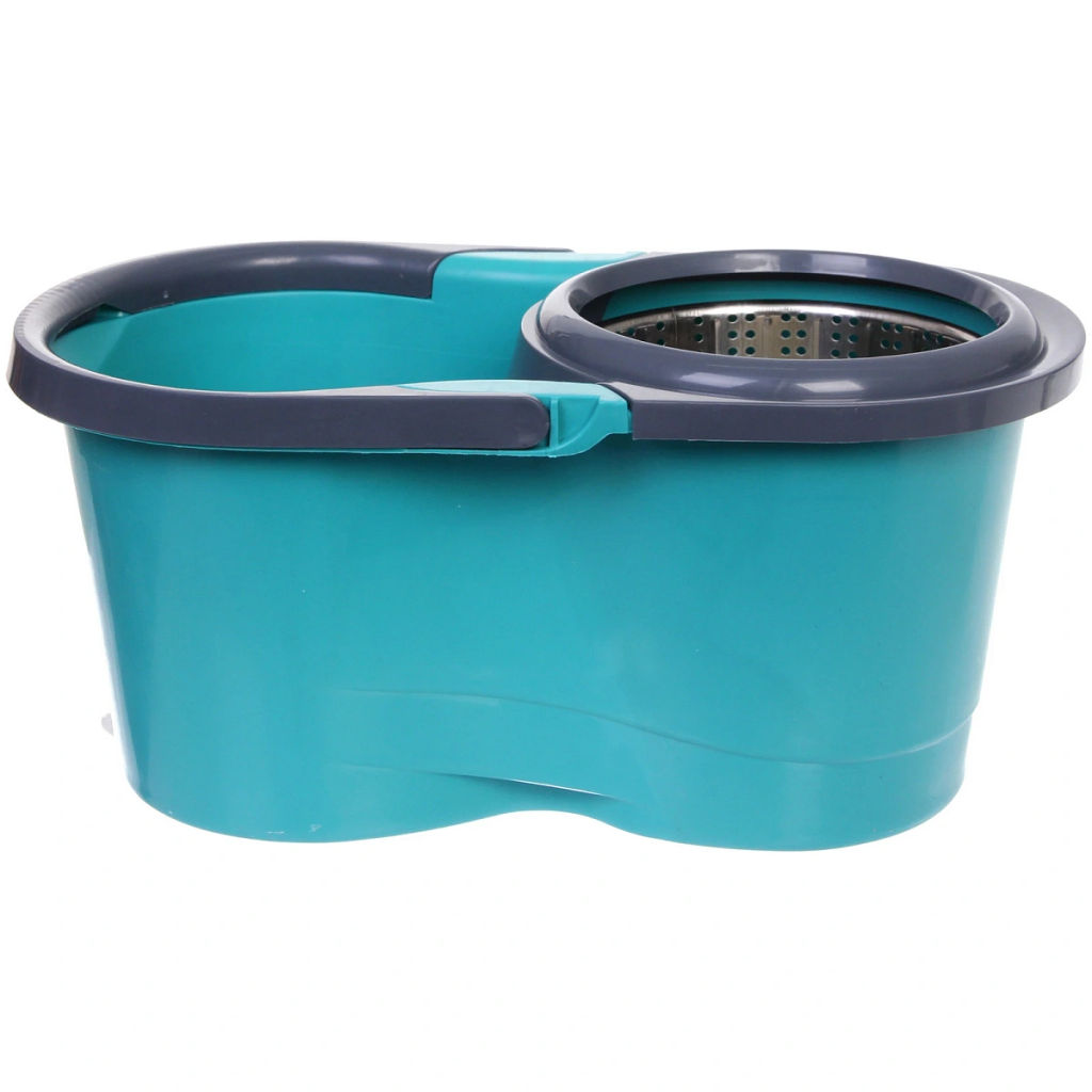 Набор для уборки "Селфи" Юла (ведро с отжимом, швабра, две насадки) в цветной коробке