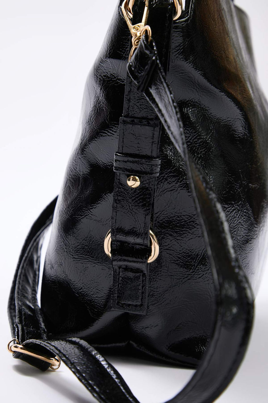 Siyah Dokulu Cift Sapl? Ayarlanabilir Kad?n Omuz Cantas? TAKSS26OC00034 - Trendyolmilla фото 4