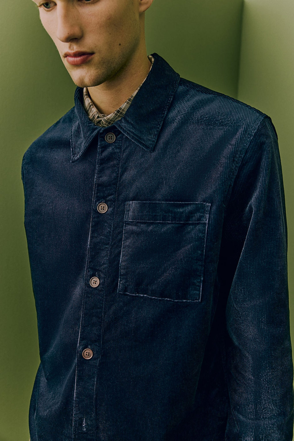 Sobrecamisa de pana Regular Fit - H&m фото 3